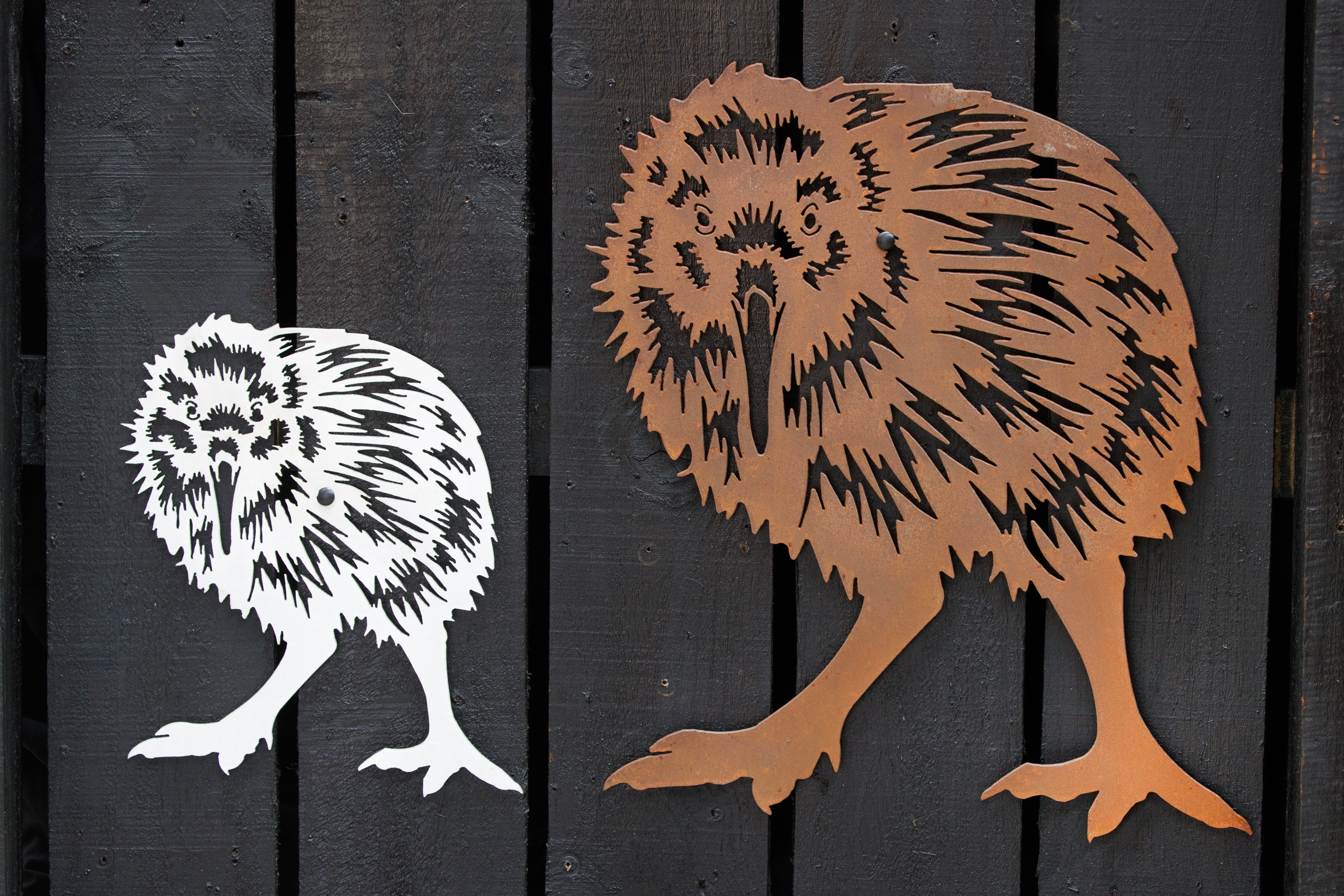 Kiwi Sm Aluminium Kiwi Metal Art