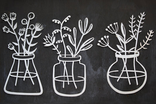 Flowers in Pots $30.00ea