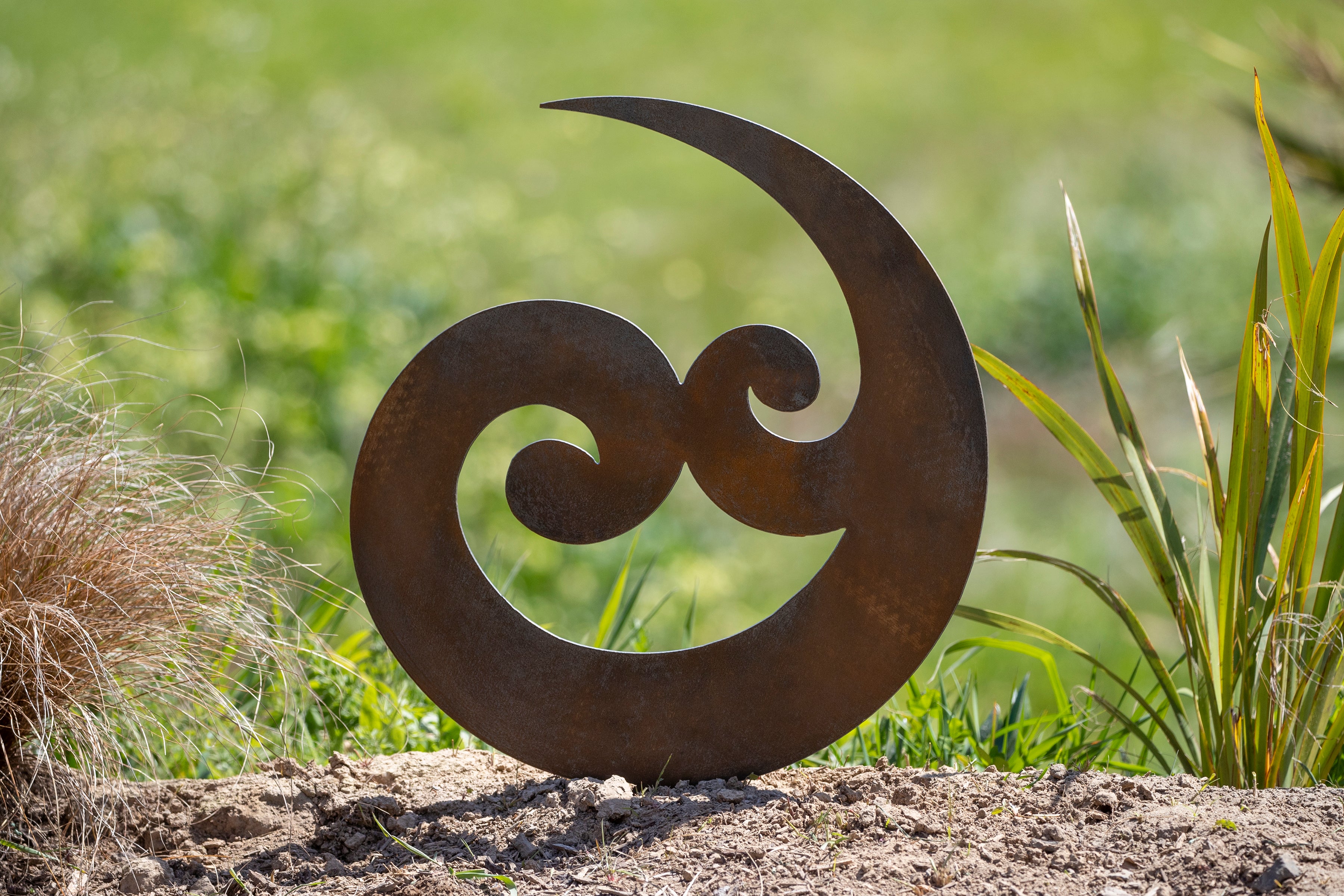 Koru Staked – Kiwi Metal Art